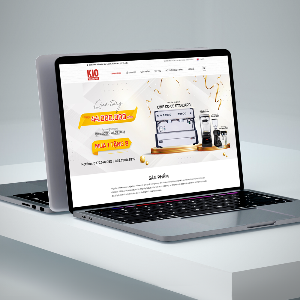 mockup website