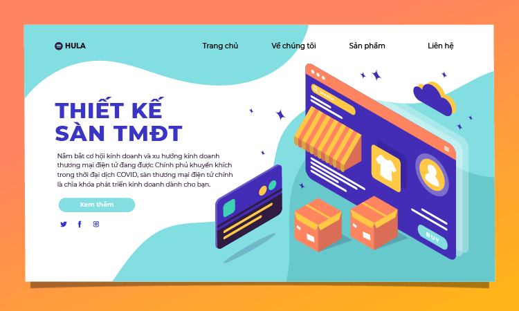 Thiết kế sàn thương mại điện tử